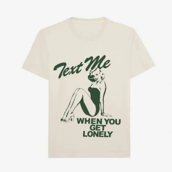 LONELY GHOST Cream Graphic Tee - Picture 3 of 3